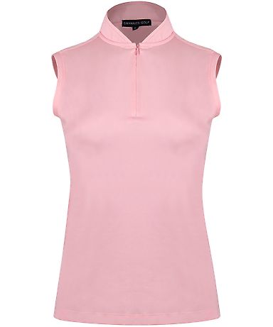 Swannies SW2900L Women's Brynn Polo in Flamingo front view