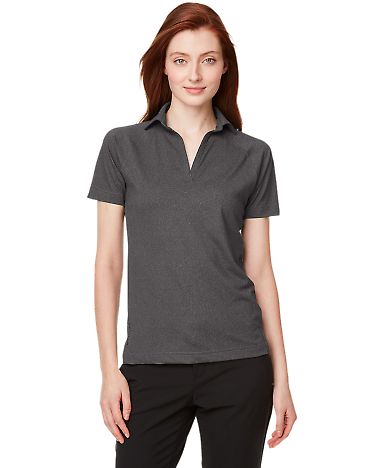 Spyder S17915 Women's Spyre Polo in Black frost front view