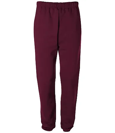4850 Jerzees Adult Super Sweats® Pants with Pocke Maroon front view
