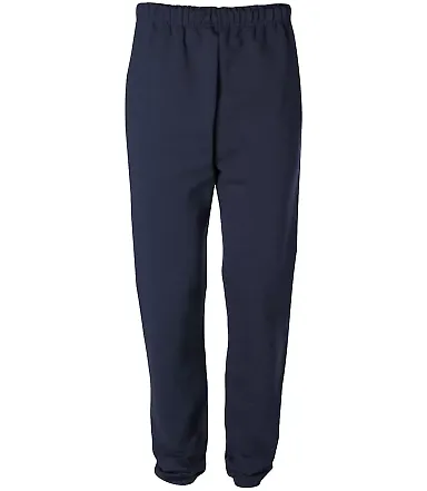 4850 Jerzees Adult Super Sweats® Pants with Pocke J. Navy front view