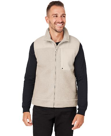 Spyder S17965 Venture Sherpa Vest in Natural front view