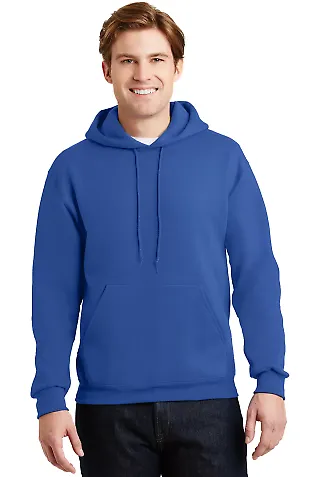 4997 Jerzees Adult Super Sweats® Hooded Pullover  in Royal front view