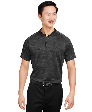 Spyder S17979 Mission Blade Collar Polo in Black jasper front view
