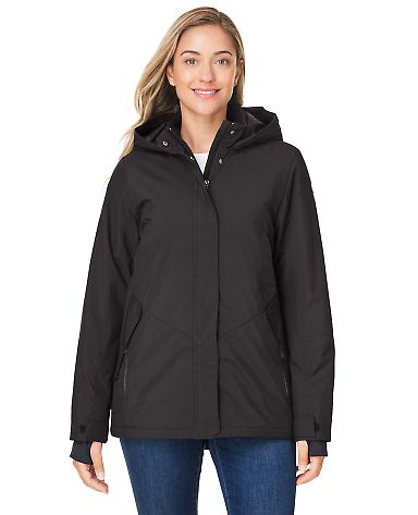 Spyder S18098 Women's Convert Insulated Jacket in Black front view