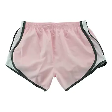 P62 Boxercraft - Ladies' Novelty Velocity Running  Pale Pink/ Grey/ White front view