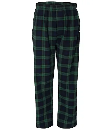 F24 Boxercraft - Classic Flannel Pant with Pockets Blackwatch front view