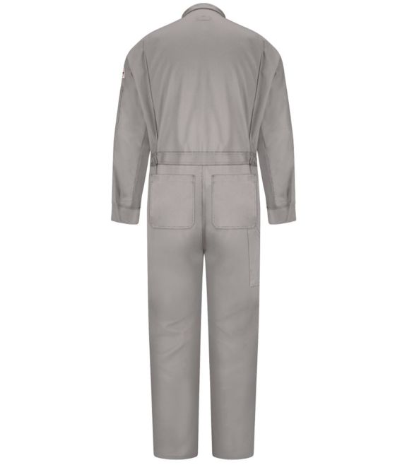 Bulwark CLD4T Men's Tall Deluxe Coverall in Grey