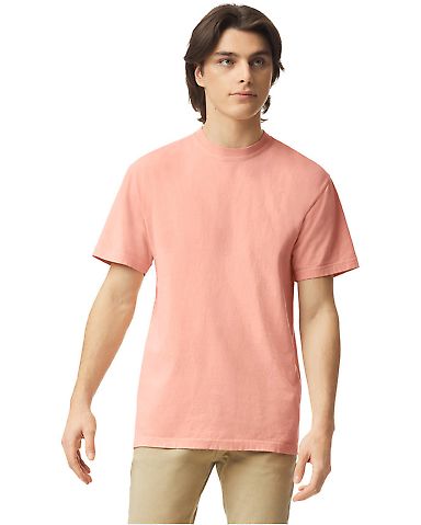 Comfort Colors 1717 Garment Dyed Heavyweight T-Shi in Peachy front view