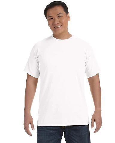 Comfort Colors 1717 Garment Dyed Heavyweight T-Shi in White front view