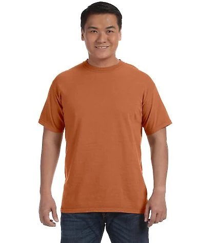 Comfort Colors 1717 Garment Dyed Heavyweight T-Shi in Yam front view