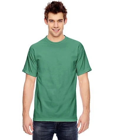 Comfort Colors 1717 Garment Dyed Heavyweight T-Shi in Island green front view