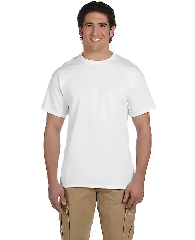 5170 Hanes® Comfortblend 50/50 EcoSmart® T-shirt White front view