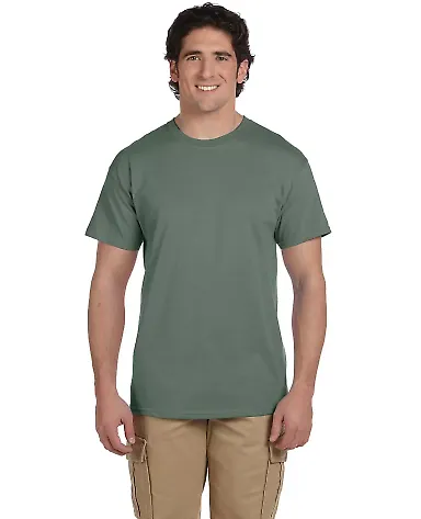 5170 Hanes® Comfortblend 50/50 EcoSmart® T-shirt Heather Green front view