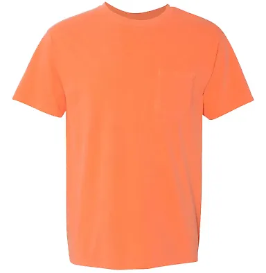 6030 Comfort Colors - Pigment-Dyed Short Sleeve Sh Melon front view