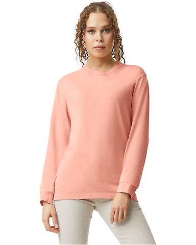 Comfort Colors 6014 6.1 Ounce Ringspun Cotton Long in Peachy front view