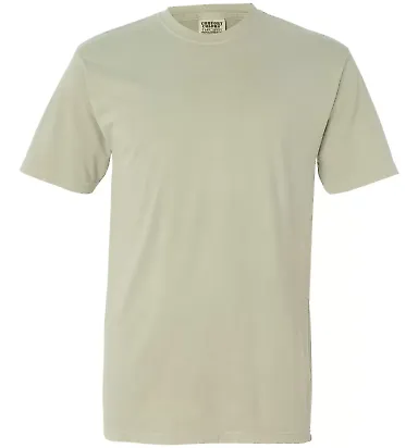 4017 Comfort Colors - Combed Ringspun Cotton T-Shi Sandstone front view