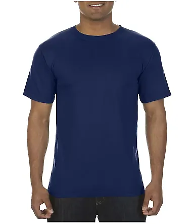 4017 Comfort Colors - Combed Ringspun Cotton T-Shi Navy front view