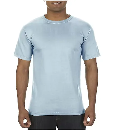 4017 Comfort Colors - Combed Ringspun Cotton T-Shi Chambray front view