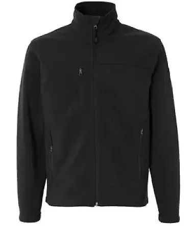 5350 DRI DUCK - Motion Soft Shell Jacket in Black front view