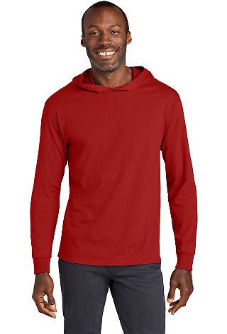 Jerzees 363LH Classics Unisex Cotton Long Sleeve in Truered