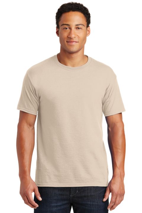 Jerzees 29M Unisex Dri-Power® 50/50 T-Shirt in Sandstone