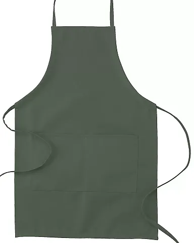 APR53 Big Accessories Two-Pocket 30" Apron in Forest front view