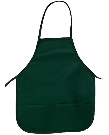 APR51 Big Accessories Two-Pocket 24" Apron FOREST front view