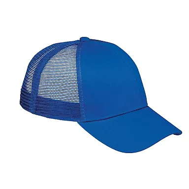 BX019 Big Accessories 6-Panel Structured Trucker C ROYAL front view
