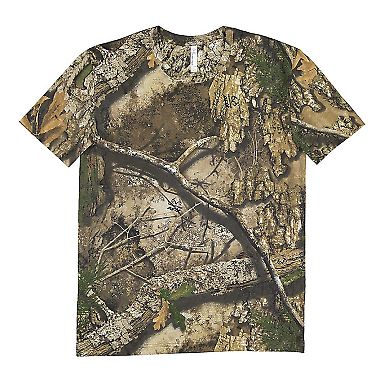 3980 Code V Realtree Camo T-Shirt in Realtree apx front view