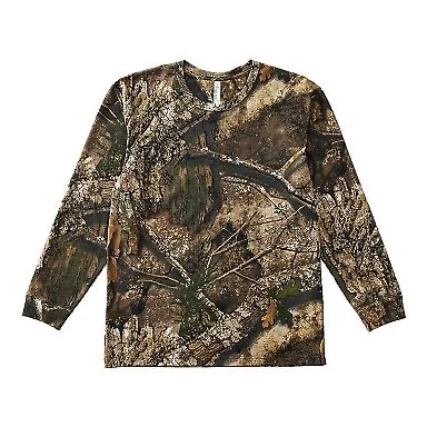 3981 Code V Realtree Long Sleeve T-shirt in Realtree apx front view