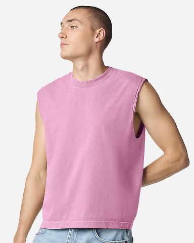 American Apparel 207GD Unisex Heavyweight Cotton G in Faded powder pink