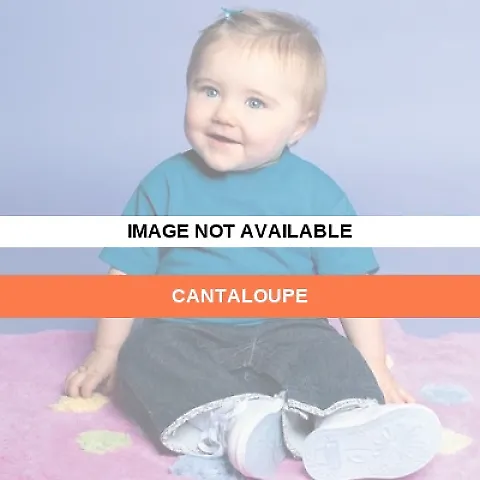 3401 Rabbit Skins® Infant T-shirt Cantaloupe front view