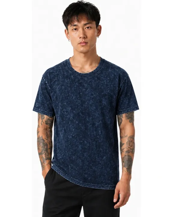 Smart Blanks MT600 ADULT HEAVY WEIGHT MINERAL TEE in Mineral Navy