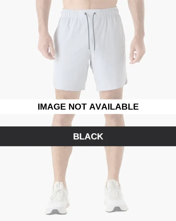 Legends SOM00B004 Men's Luka 7" Shorts Black