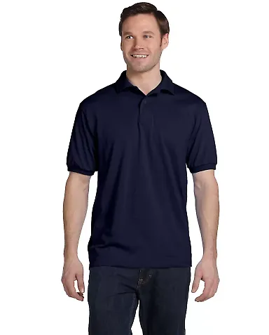 054X Stedman by Hanes® Blended Jersey Navy front view