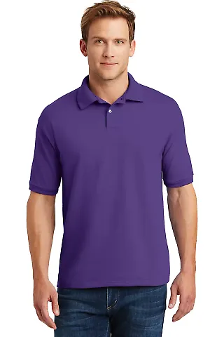054X Stedman by Hanes® Blended Jersey Purple front view