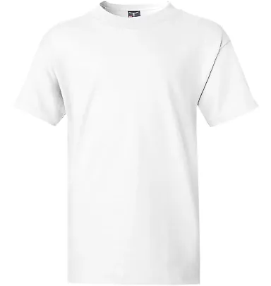 5380 Hanes® Youth Beefy®-T 5380 White front view