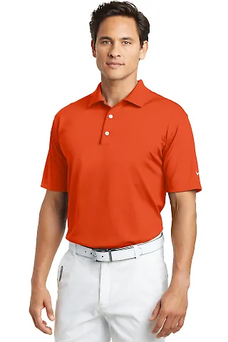 203690 Nike Golf Tech Basic Dri FIT Polo  Orange Blaze front view