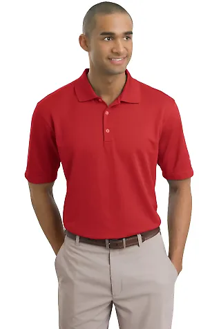 Nike Golf Dri FIT Textured Polo 244620 Sport Red front view