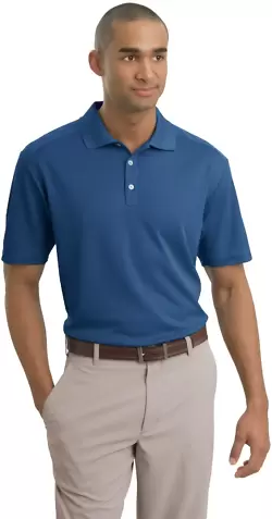 Nike Golf Dri FIT Classic Polo 267020 French Blue front view