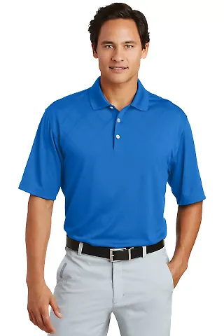Nike Golf Dri FIT Cross Over Texture Polo 349899 New Blue front view