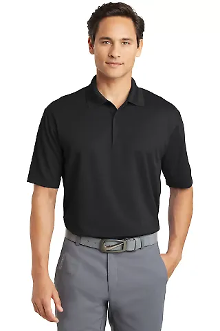 363807 Nike Golf Dri FIT Micro Pique Polo  in Black front view