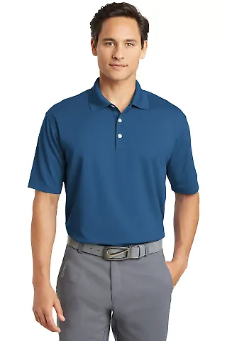 363807 Nike Golf Dri FIT Micro Pique Polo  in Court blue front view