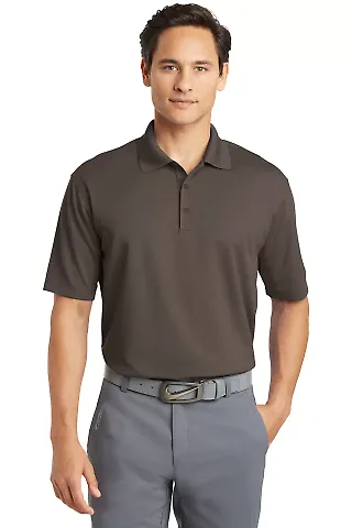 363807 Nike Golf Dri FIT Micro Pique Polo  in Trls end brown front view