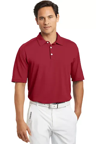 Nike Golf Dri FIT Mini Texture Polo 378453 Varsity Red front view