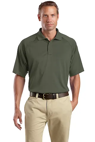 CornerStone Select Snag Proof Tactical Polo CS410 in Tactical green front view
