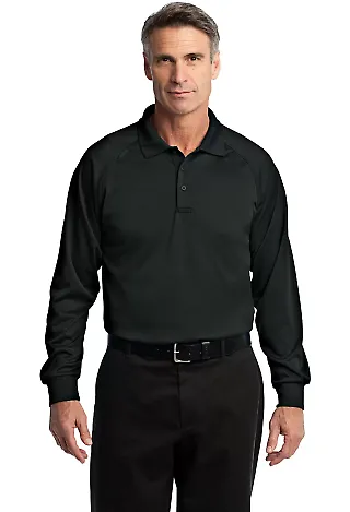 CornerStone Select Long Sleeve Snag Proof Tactical Black front view