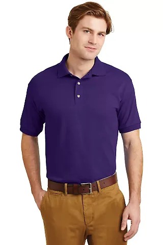 8800 Gildan® Polo Ultra Blend® Sport Shirt in Purple front view