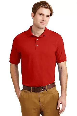 8800 Gildan® Polo Ultra Blend® Sport Shirt in Red front view