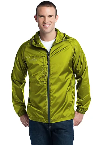 Eddie Bauer Packable Wind Jacket EB500 Pear front view